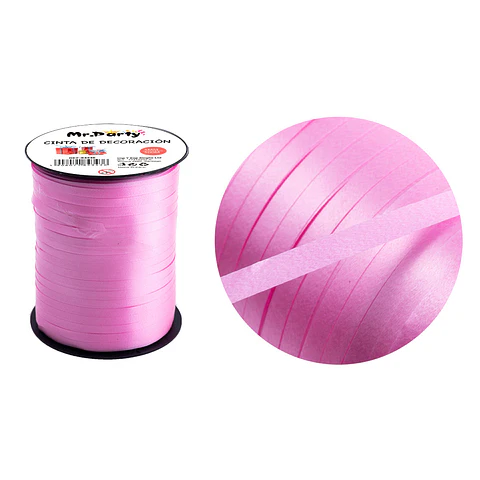 Cinta de regalo 5mm*500m rosado