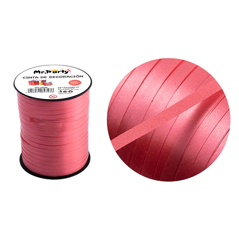 Cinta de regalo 5mm*500m roja