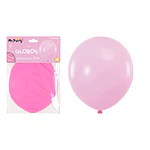 Globos de látex rosa mate 90cm