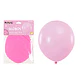 Globos de látex rosa mate 90cm - Miniatura 1
