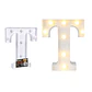Letra T con luz led 22cm - Miniatura 1