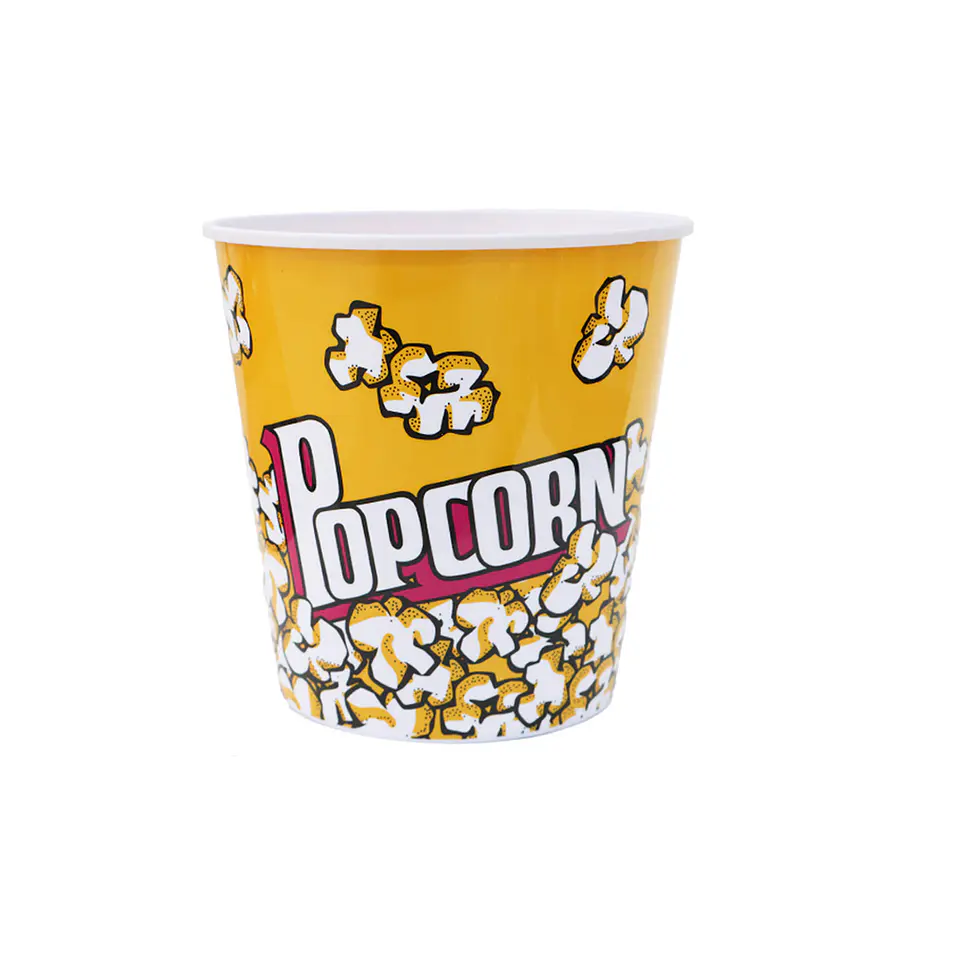 Cubeta palomitas plástico 18*18cm 1