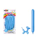 Globos largos celeste 120cm 30pcs - Miniatura 1