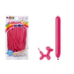 Globos largos fucsia 120cm 30pcs - Miniatura 1