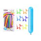 Globos largos colores surtidos 120cm 30pcs - Miniatura 1