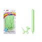 Globos largos color pastel verde 120cm 30pcs - Miniatura 1