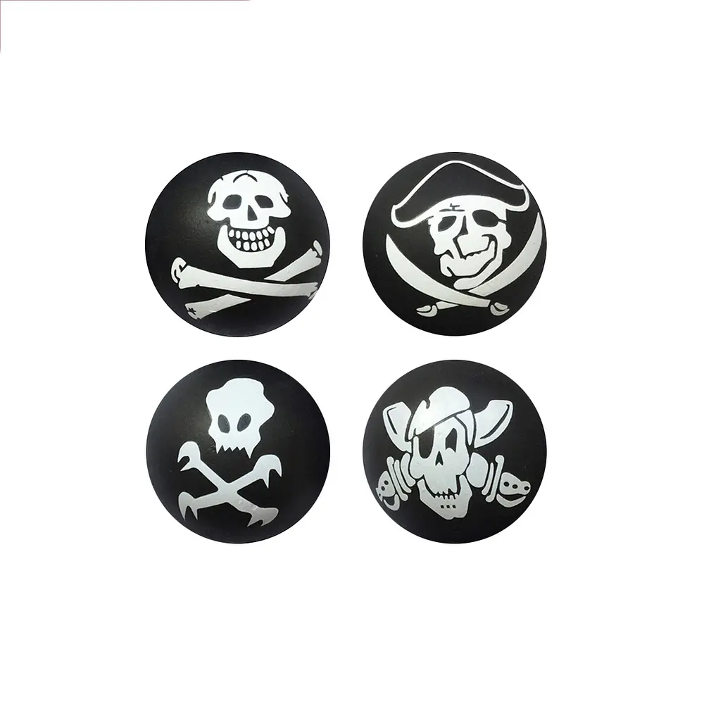 Pelota de pirata para perro diseño aleatorio 6.3cm