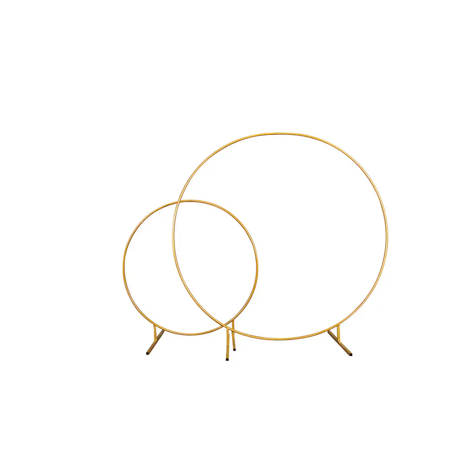 Arco circular dorado 1.8m Solo Estructura 1pc 1