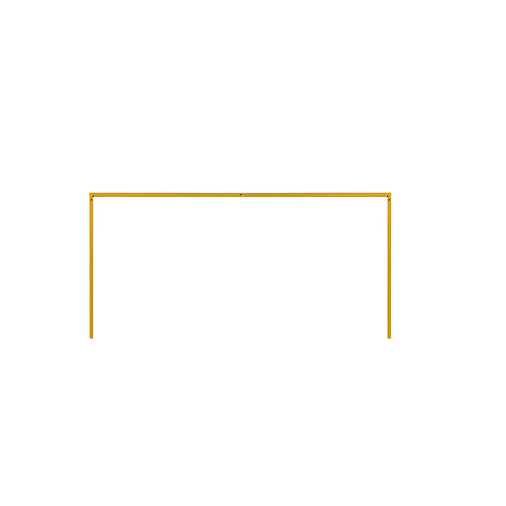 Arco rectangular de mesa ajustable dorado 1.88*2.485m Solo Estructura 1pc