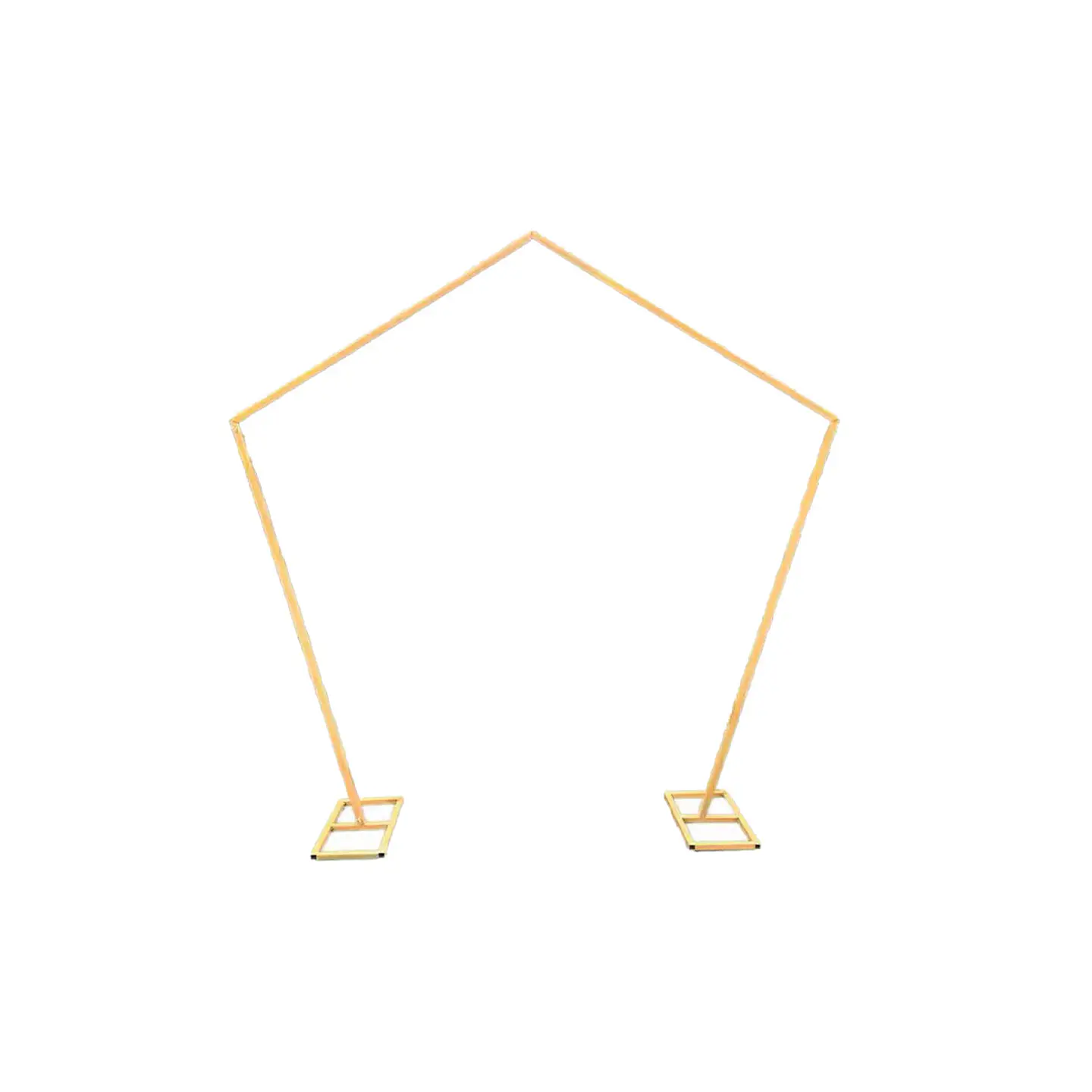 Arco pentagonal dorado 2.5*2.5m Solo Estructura 1pc 1