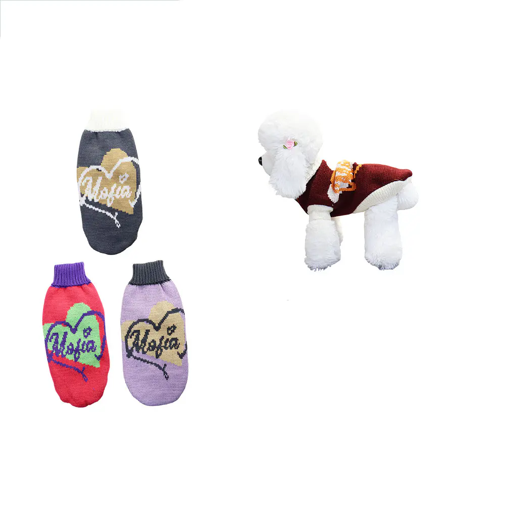 Chaleco para mascotas L 35CM 12pcs Color Aleatorio