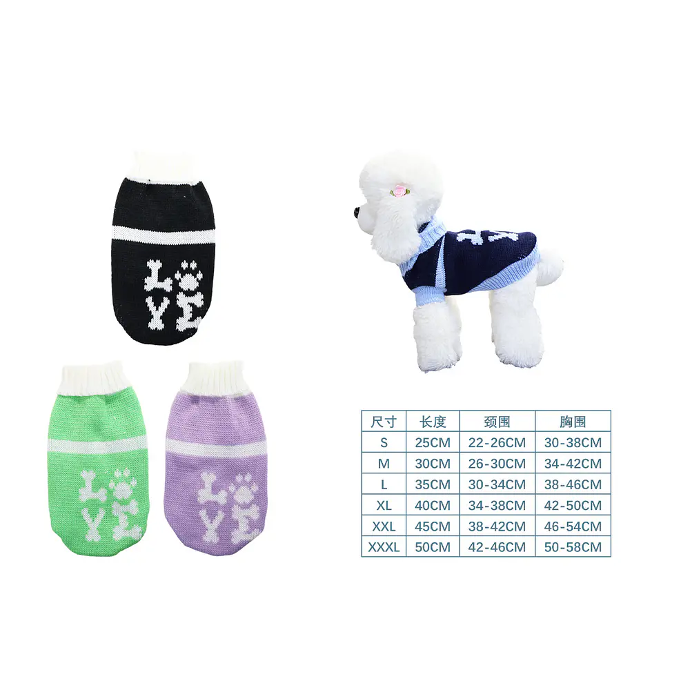 Chaleco para mascotas XS 20CM 12pcs Color Aleatorio