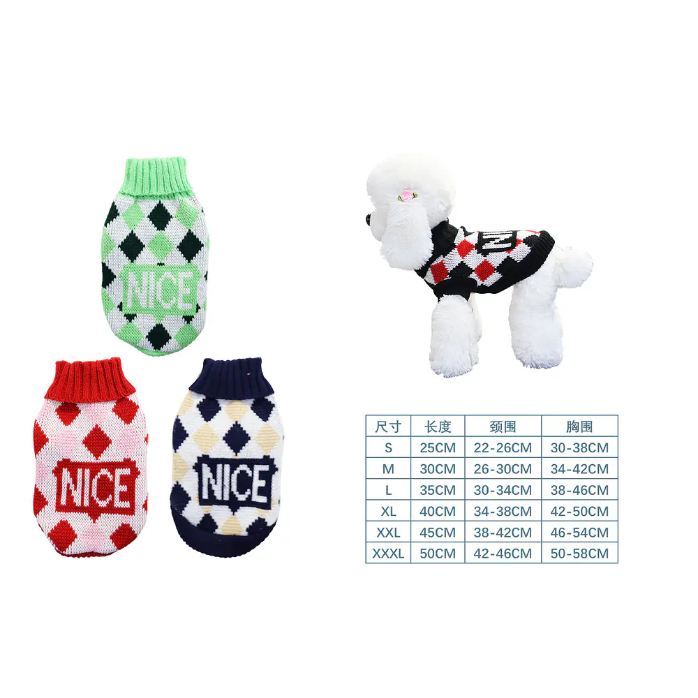 Chaleco para mascotas XL 40CM 12pcs Color Aleatorio