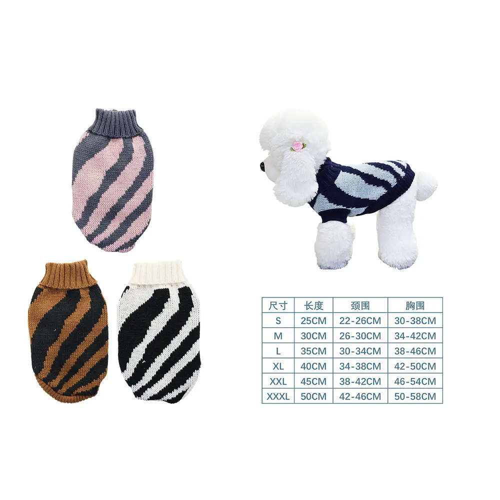 Chaleco para mascotas XXXL 45CM 12pcs Color Aleatorio