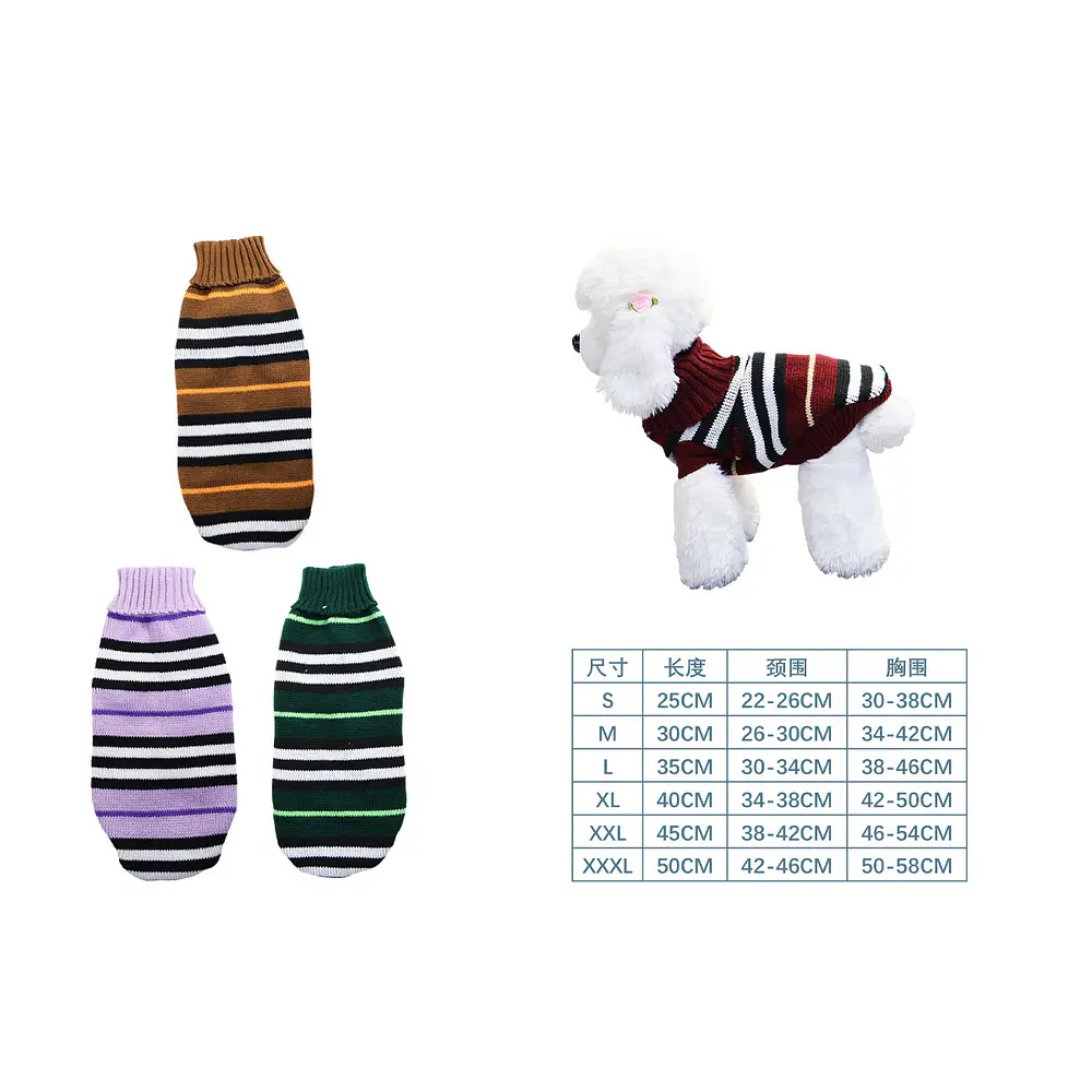 Chaleco para mascotas XL 40CM 12pcs Color Aleatorio