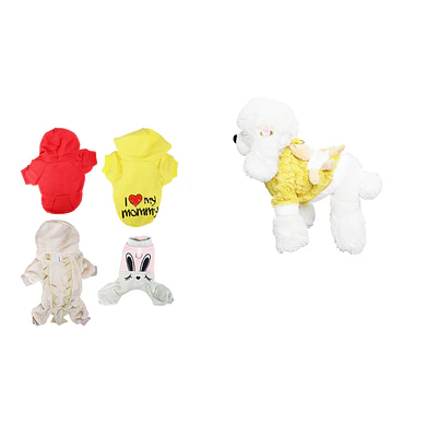 Ropa para mascotas de primavera y otoño 12pcs Diseño Aleatorio