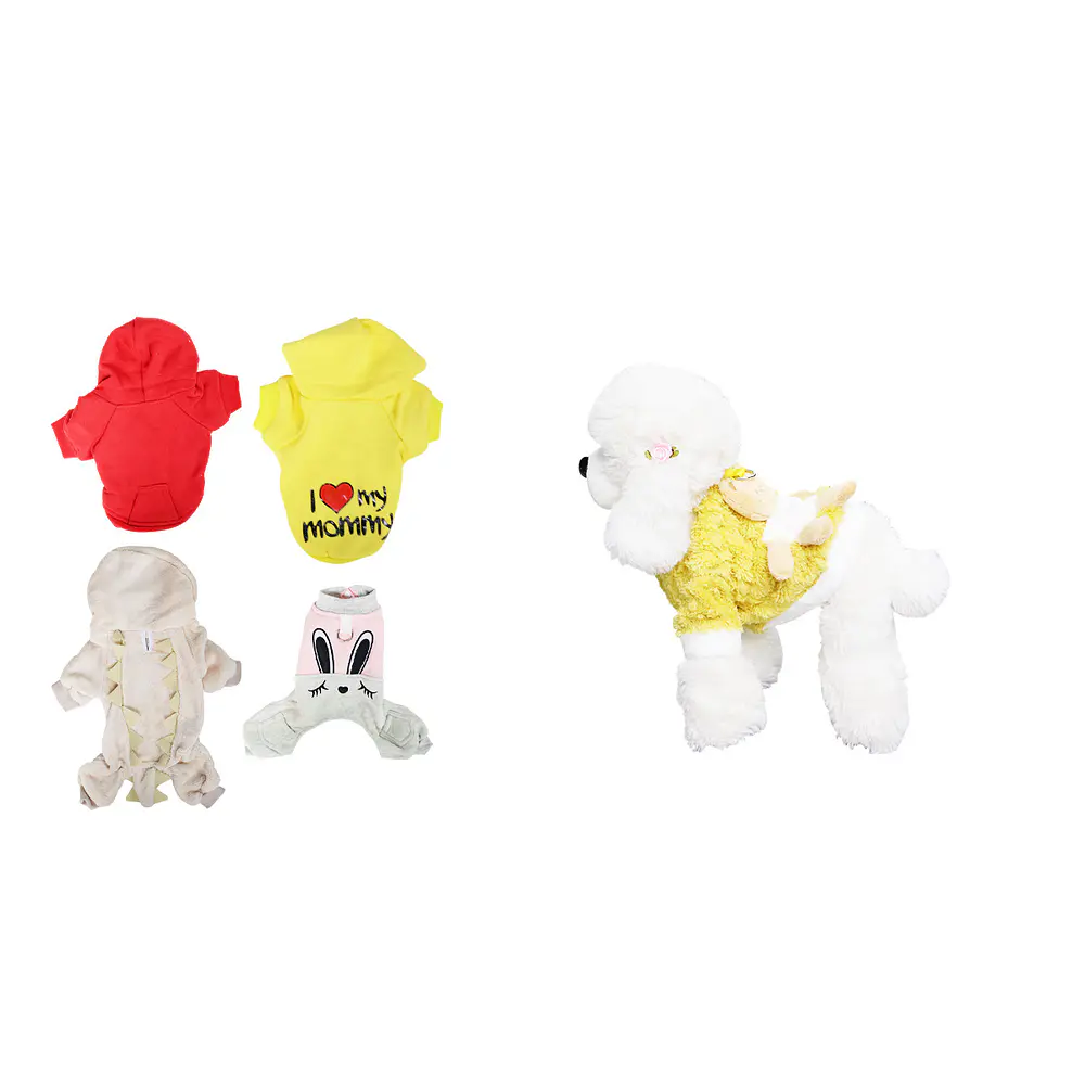 Ropa para mascotas de primavera y otoño 12pcs Diseño Aleatorio