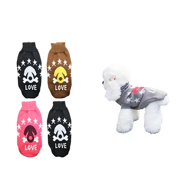Chaleco para mascotas M 30CM 12pcs Color Aleatorio