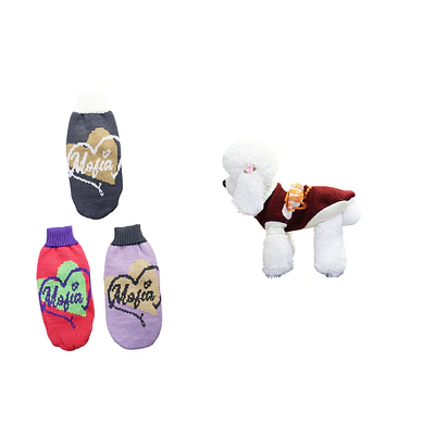 Chaleco para mascotas M 30CM 12pcs Color Aleatorio