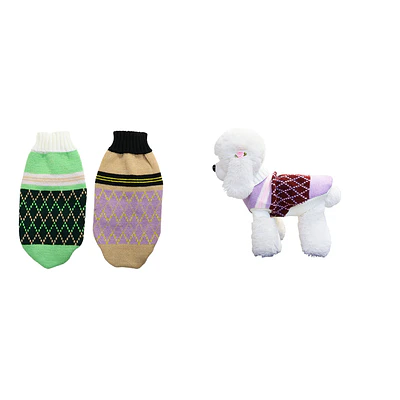 Chaleco para mascotas M 30CM 12pcs Color Aleatorio