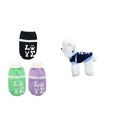 Chaleco para mascotas XXXL 50CM 12pcs Color Aleatorio