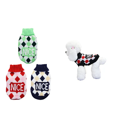 Chaleco para mascotas S 25CM 12pcs Color Aleatorio