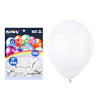 Globos de látex blanco mate 35cm 25pcs