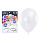 Globos de látex perlado blanco 35cm 25pcs - Miniatura 1