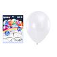 Globos de látex perlado blanco 35cm 50pcs - Miniatura 1