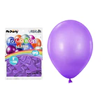 Globos de látex morado mate 25cm 50pcs