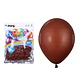 Globos de látex café mate 25cm 50pcs - Miniatura 1