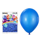 Globos de látex azul oscuro mate 25cm 100pcs