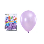 Globos de látex perlado lila 25cm 50pcs