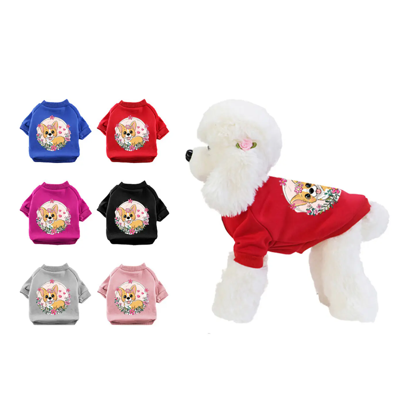 Polerón para mascotas XXL 45x55CM 12pcs Color Aleatorio 1