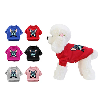 Polerón para mascotas L 35x45CM 12pcs Color Aleatorio