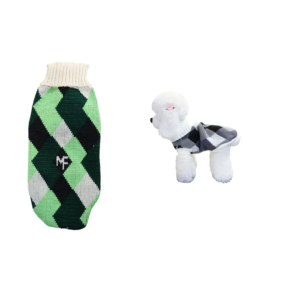 Chaleco para mascotas L 35CM 12pcs Color Aleatorio