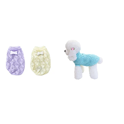 Chaleco para mascotas S 25CM 12pcs Color Aleatorio