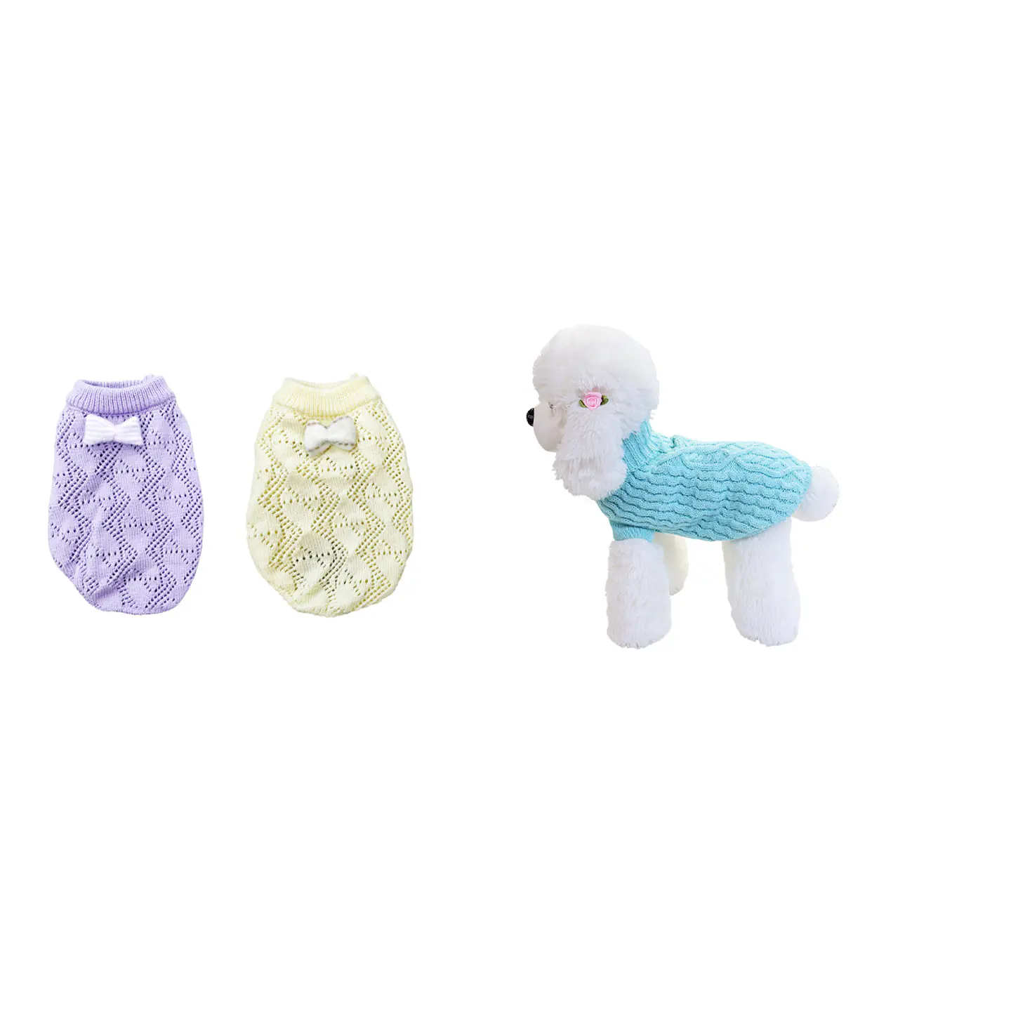 Chaleco para mascotas XL 40CM 12pcs Color Aleatorio 1