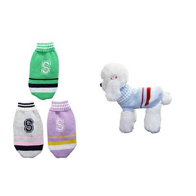 Chaleco para mascotas L 35CM 12pcs Color Aleatorio
