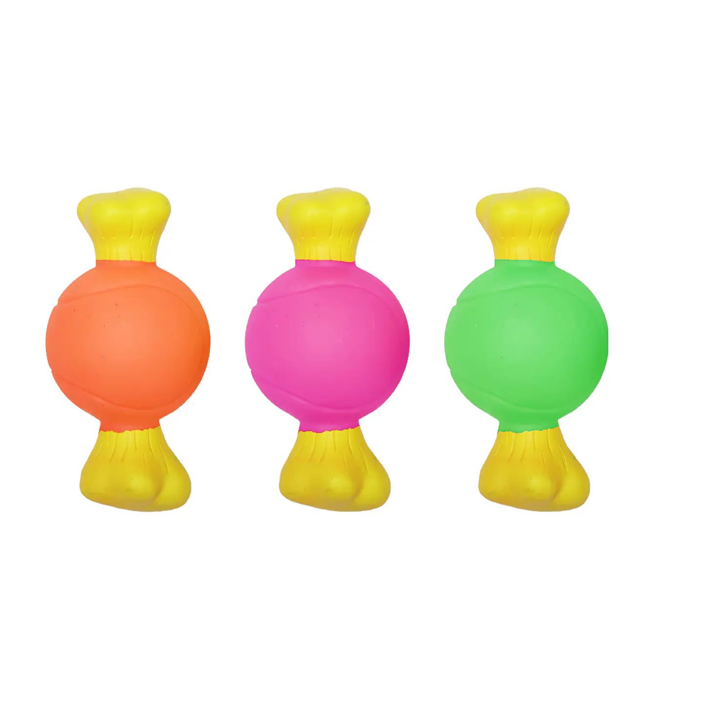 Juguete para perro hueso de tenis 10*5cm color aleatorio 1