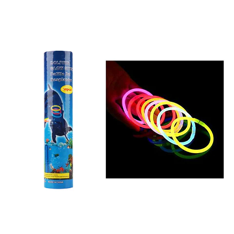 Pulsera luminosa 4.5*200mm 50pcs Color Aleatorio