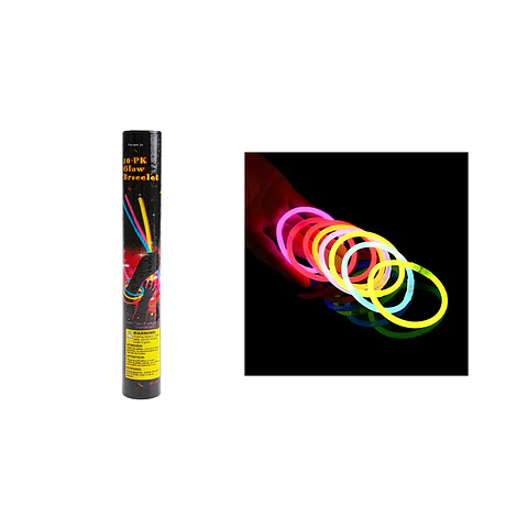 Pulsera luminosa 5*200mm 10pcs Color Aleatorio