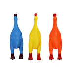 Juguete de pato asado para mascotas color aleatorio 27*8cm 95g