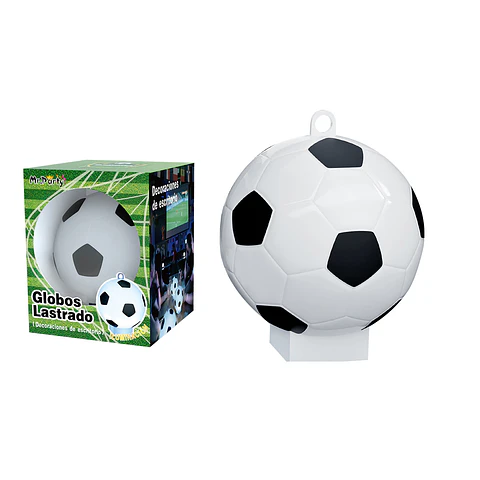 Adorno colgante de fútbol con luz