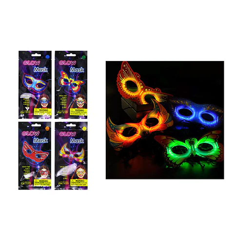 Máscara luminosos de neón para fiesta Diseño Aleatorio