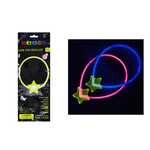 Collar estrella luminosos de neón 5*200mm Color Aleatorio
