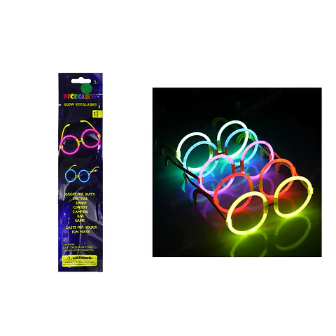 Lentes luminosos en forma de H 5mm*200mm 12pcs Color Aleatorio