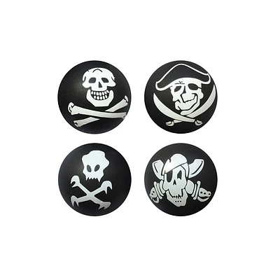 Pelota de pirata para perro diseño aleatorio 6.3cm