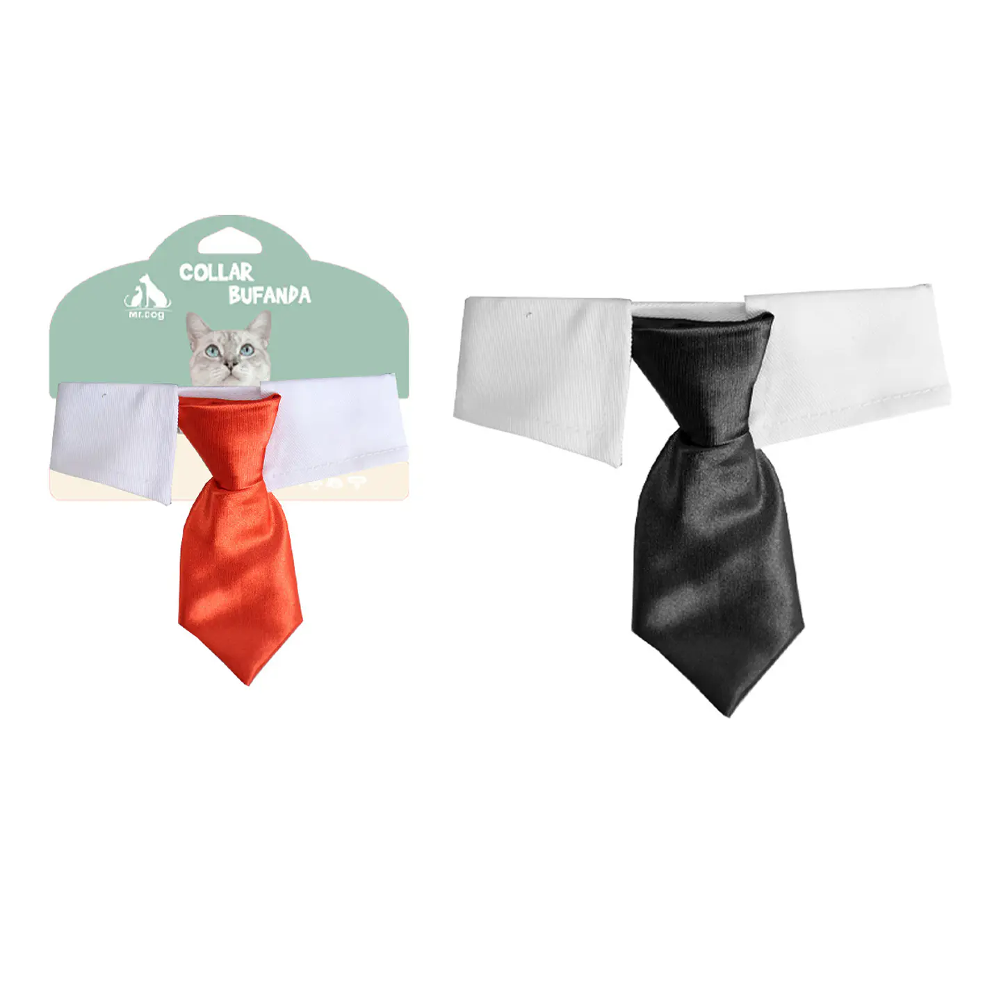 Collar con corbata para mascota Color Aleatorio 1