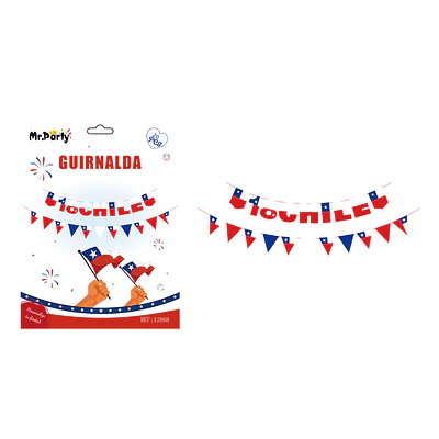 Guirnalda de Fiestas Patrias 20pcs